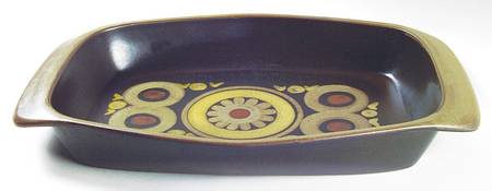 Samarkand Brown Rectangular Roaster