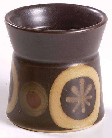 Samarkand Brown Mustard Jar No Lid