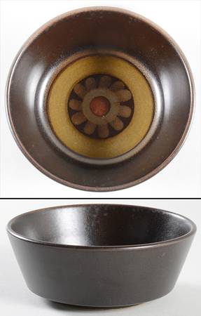 Samarkand Brown Coupe Cereal Bowl