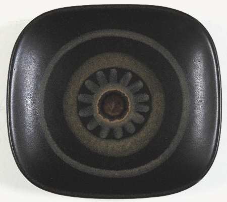 Samarkand Brown Small Ashtray