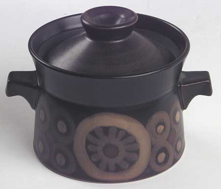 Samarkand Brown Individual Casserole & Lid