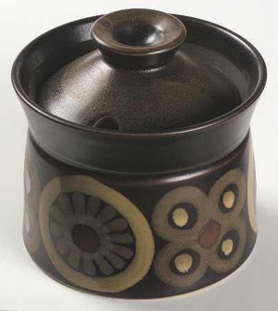 Samarkand Brown Sugar Bowl & Lid