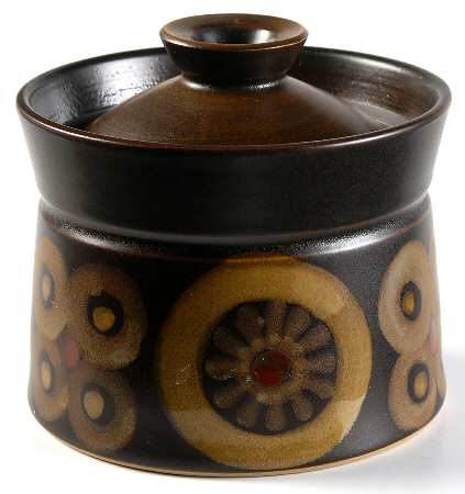 Samarkand Brown Sugar Bowl & Lid