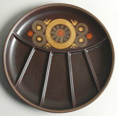 Samarkand Brown Grill Plate