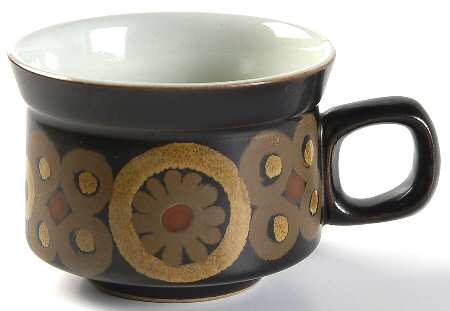 Samarkand Brown Flat Cup