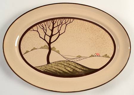 Savoy 12" Oval Serving Platter