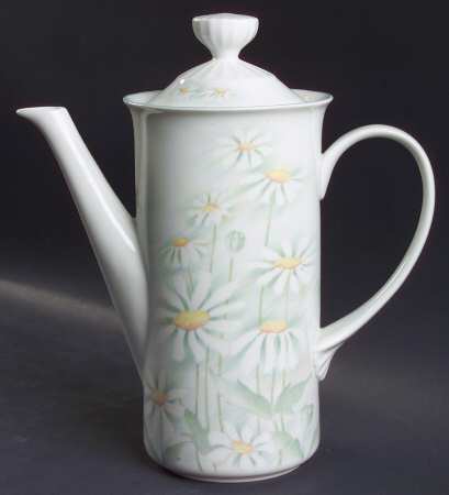 Serenade (Fine Porcelain) Coffee Pot & Lid