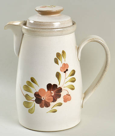 Serenade (Stoneware) Coffee Pot & Lid