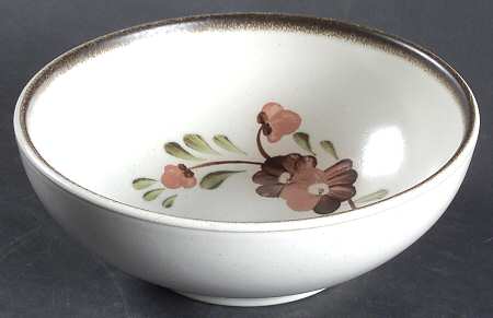 Serenade (Stoneware) Fruit/Dessert (Sauce) Bowl
