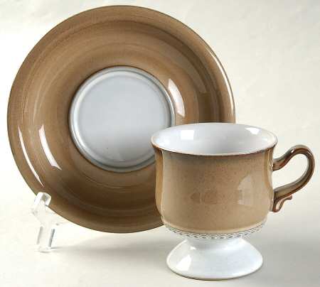 Seville Footed Demitasse Cup & Saucer Set