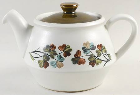 Shamrock Teapot & Lid