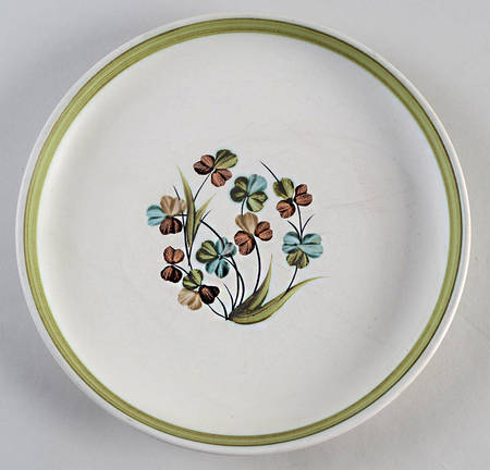 Shamrock Salad Plate