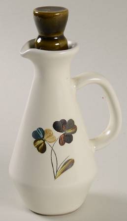Shamrock Oil Cruet and Stopper