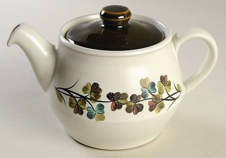 Shamrock Mini Teapot & Lid