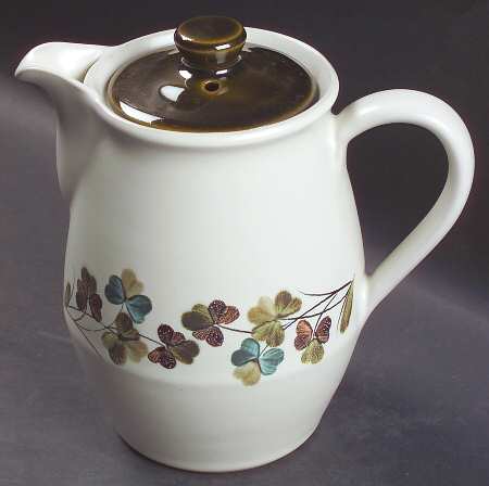 Shamrock Mini Coffee Pot & Lid