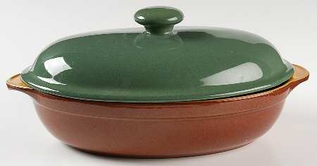 Spice 2.5 Quart Oval Covered Casserole