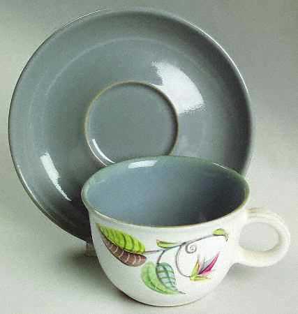 Flat Cup & Saucer Set
