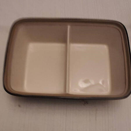 Studio Rectangular Covered Divided Vegetable No Lid