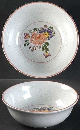 Summer Fields Coupe Cereal Bowl by Denby-Langley
