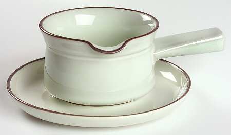 Summit (Celadon) Gravy Boat & Underplate by Denby-Langley