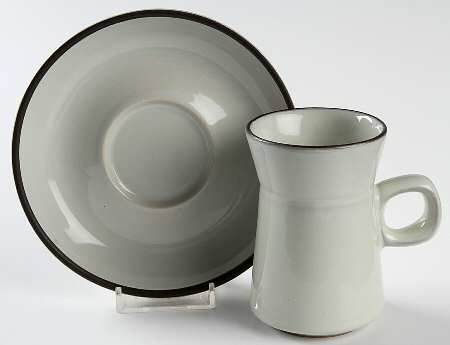 Summit (Celadon) Flat Demitasse Cup & Saucer Set