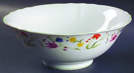 Tea Party 9" Round Vegetable Bowl