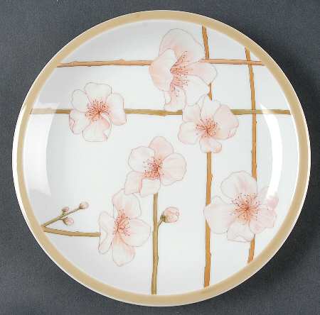 Tiger Lily Salad Plate