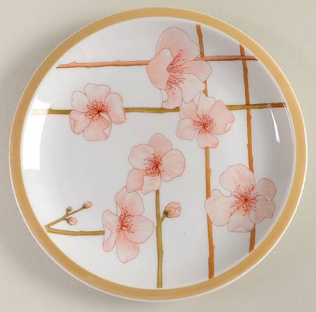Tiger Lily Bread & Butter Plate