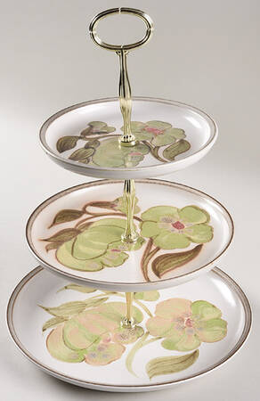 Troubadour 13 7/8"-14 1/4" 3-Tiered Serving Tray(DP,SP,BB) HC