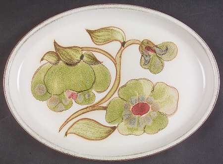 Troubadour 12" Oval Serving Platter
