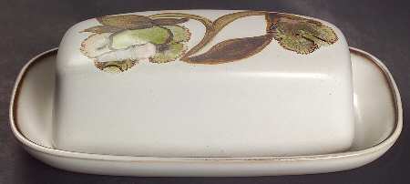 Troubadour 1/4 Lb Covered Butter by Denby-Langley