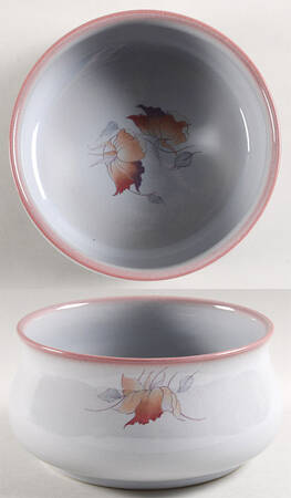 Twilight (Leaves) 6" Round Vegetable Bowl