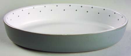 Twilight (Dots) 10" Oval Baker