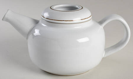 Vanilla Teapot & Lid
