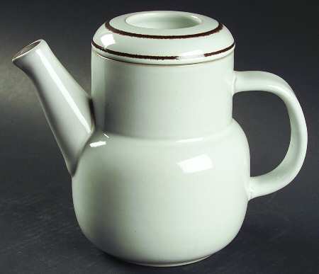 Vanilla Coffee Pot & Lid
