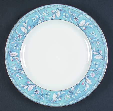 Acanthus Blue Salad Plate
