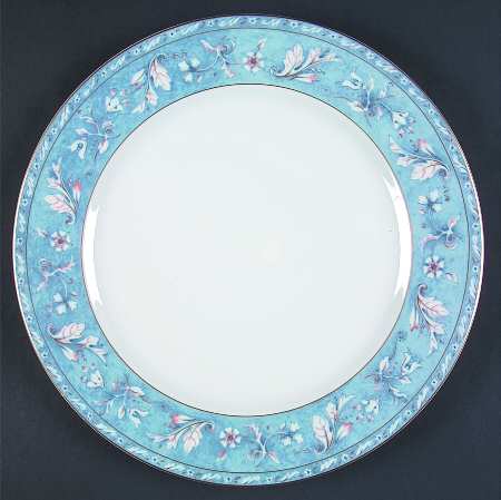Acanthus Blue Service Plate (Charger)