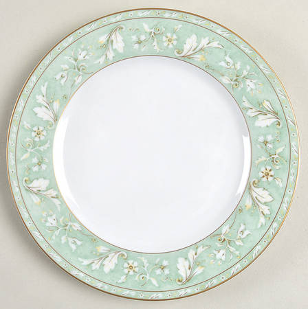 Acanthus Green Bread & Butter Plate