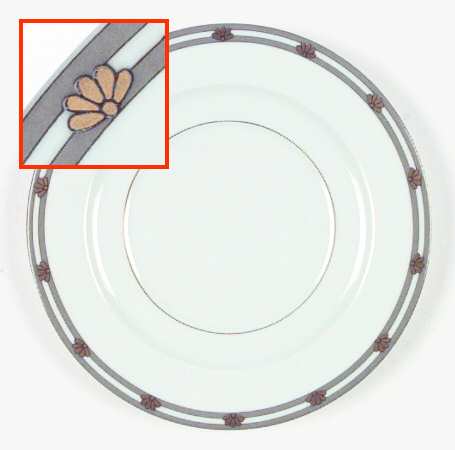Avenue Montaigne Grey Saucer