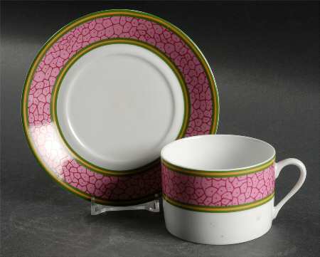 Antiope Antioch Flat Cup & Saucer Set