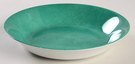 Aquarius Green Soup/Cereal Bowl