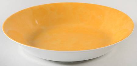 Aquarius Yellow Soup/Cereal Bowl