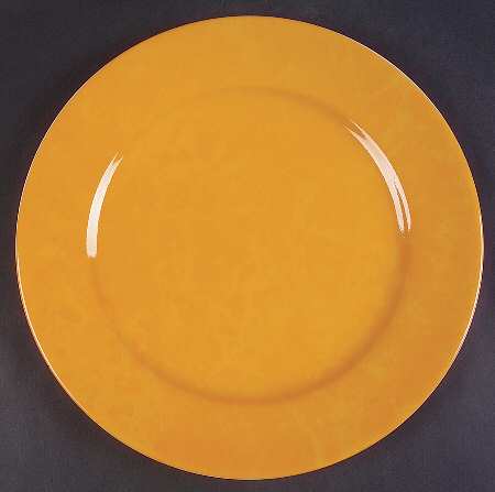 Aquarius Yellow Service Plate (Charger)