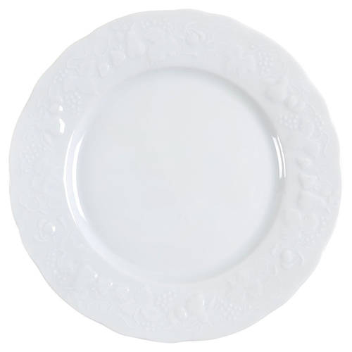 California (Blanc De Blanc) Large Dinner Plate