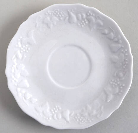 California (Blanc De Blanc) Saucer for Flat Cup