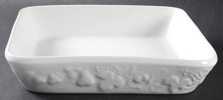 California (Blanc De Blanc) 9" Square Baker