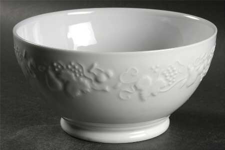 California (Blanc De Blanc) Large French Bowl
