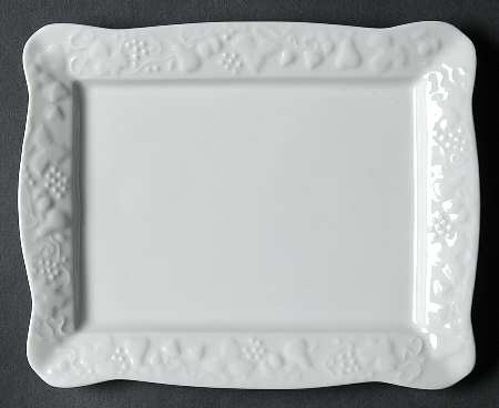 California (Blanc De Blanc) Rectangular Tray