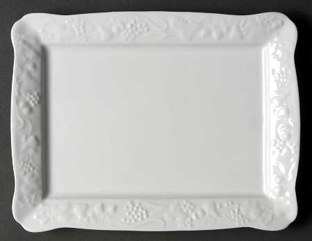California (Blanc De Blanc) Large Rectangular Tray