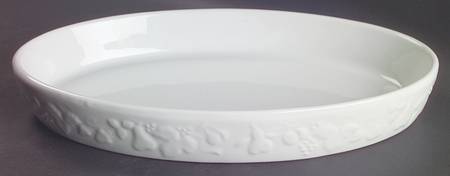 California (Blanc De Blanc) 14" Oval Baker